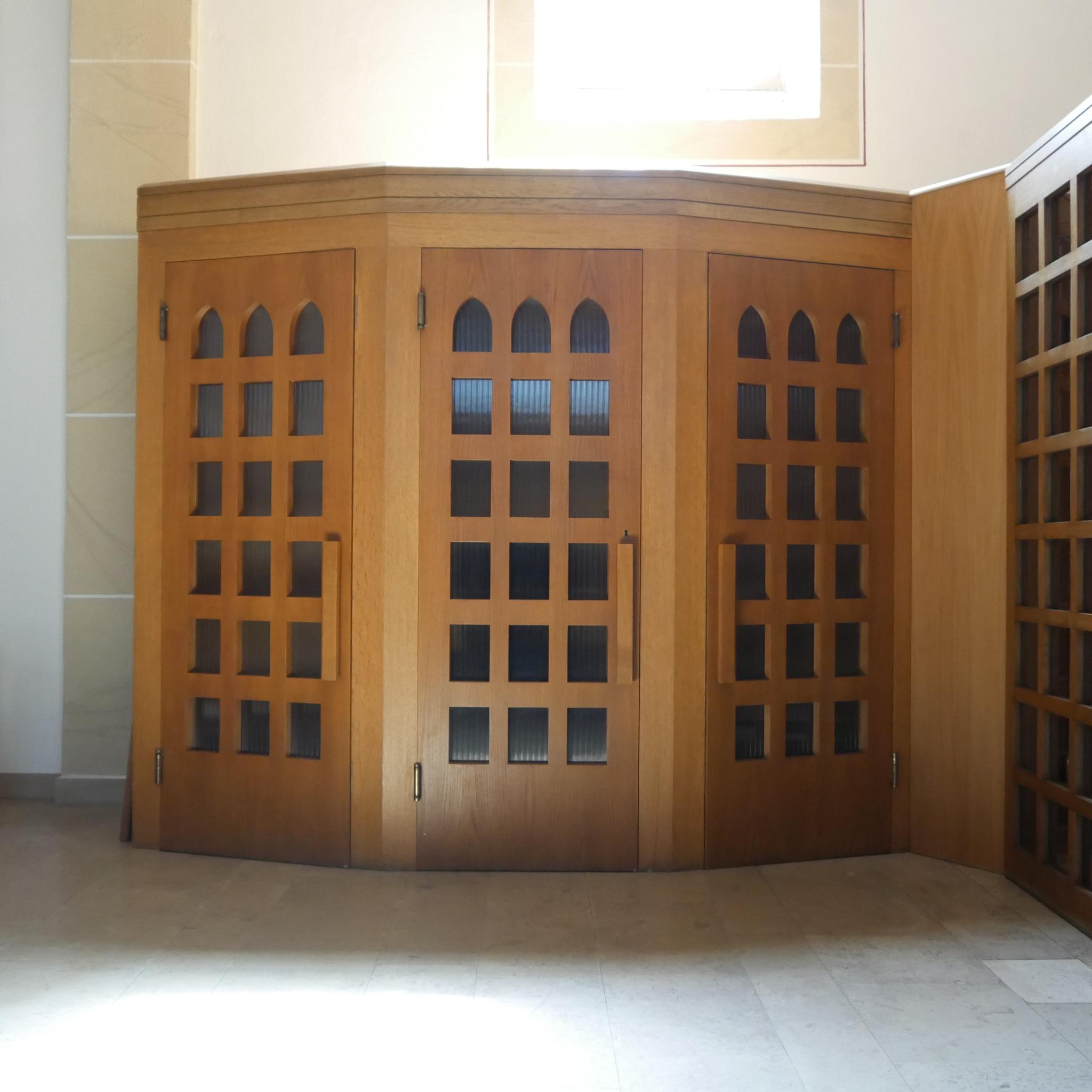 Beichtstuhl in der Kirche St. Josef