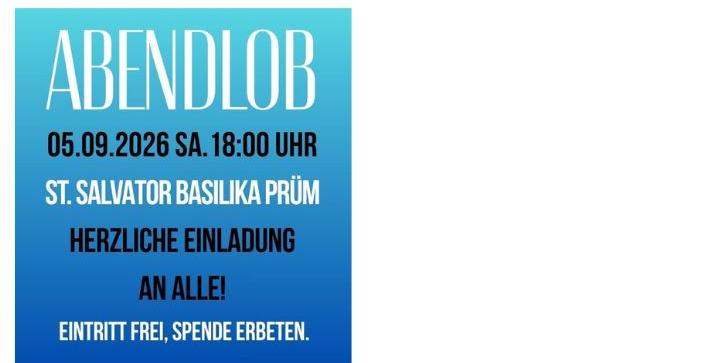 Abendlob 2026-09-05