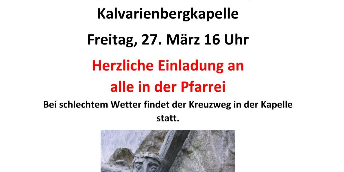 Herzliche Einladung Kreuzweg 2026 (c) Frauenbund Prümer Land Herzliche Einladung Kreuzweg 2026