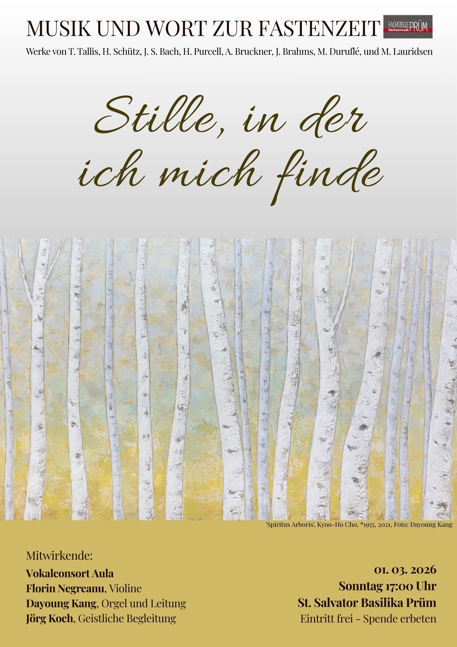 Musik und Wort Fastenzeit 2026