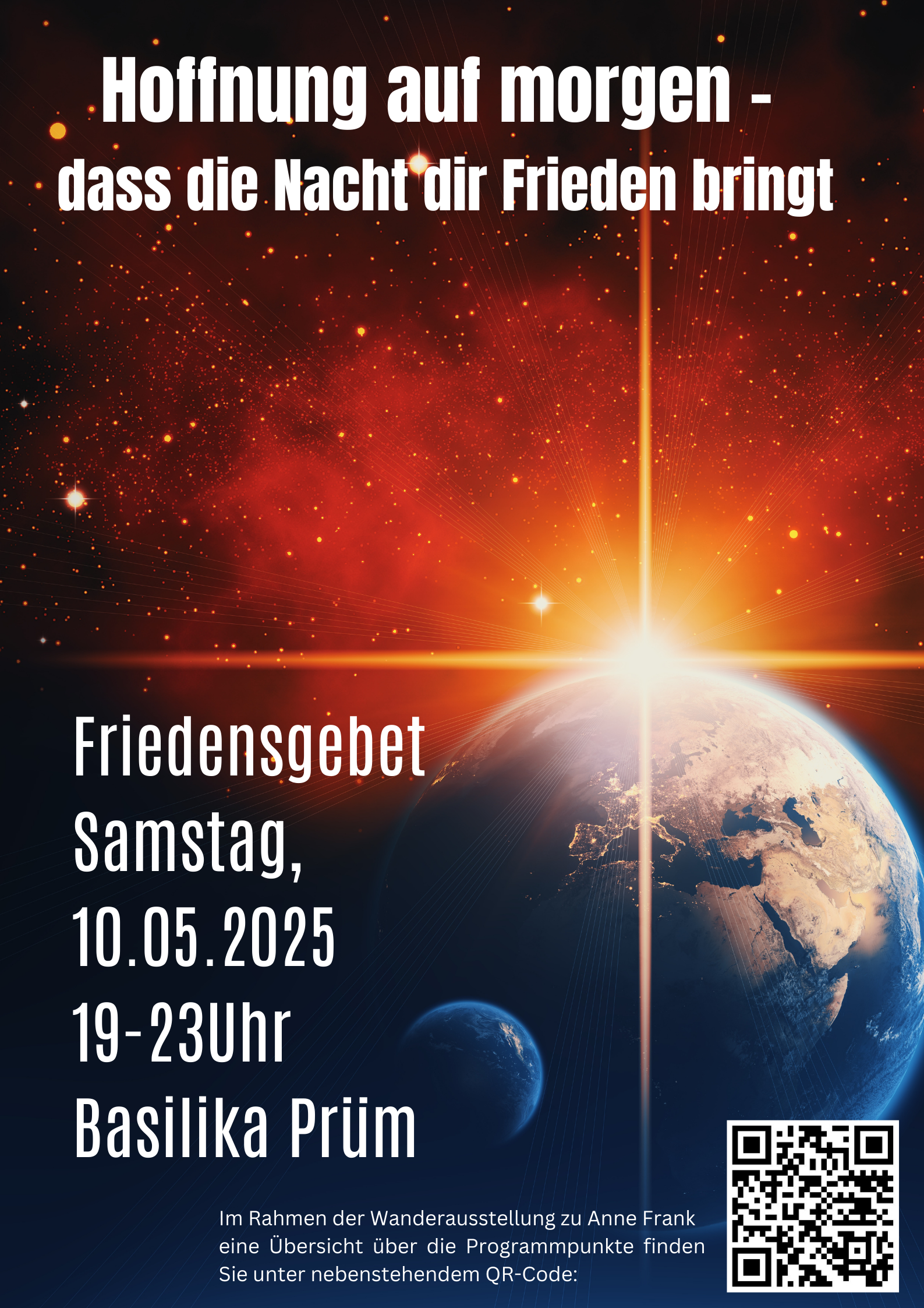 Plakat Friedensgebet 3