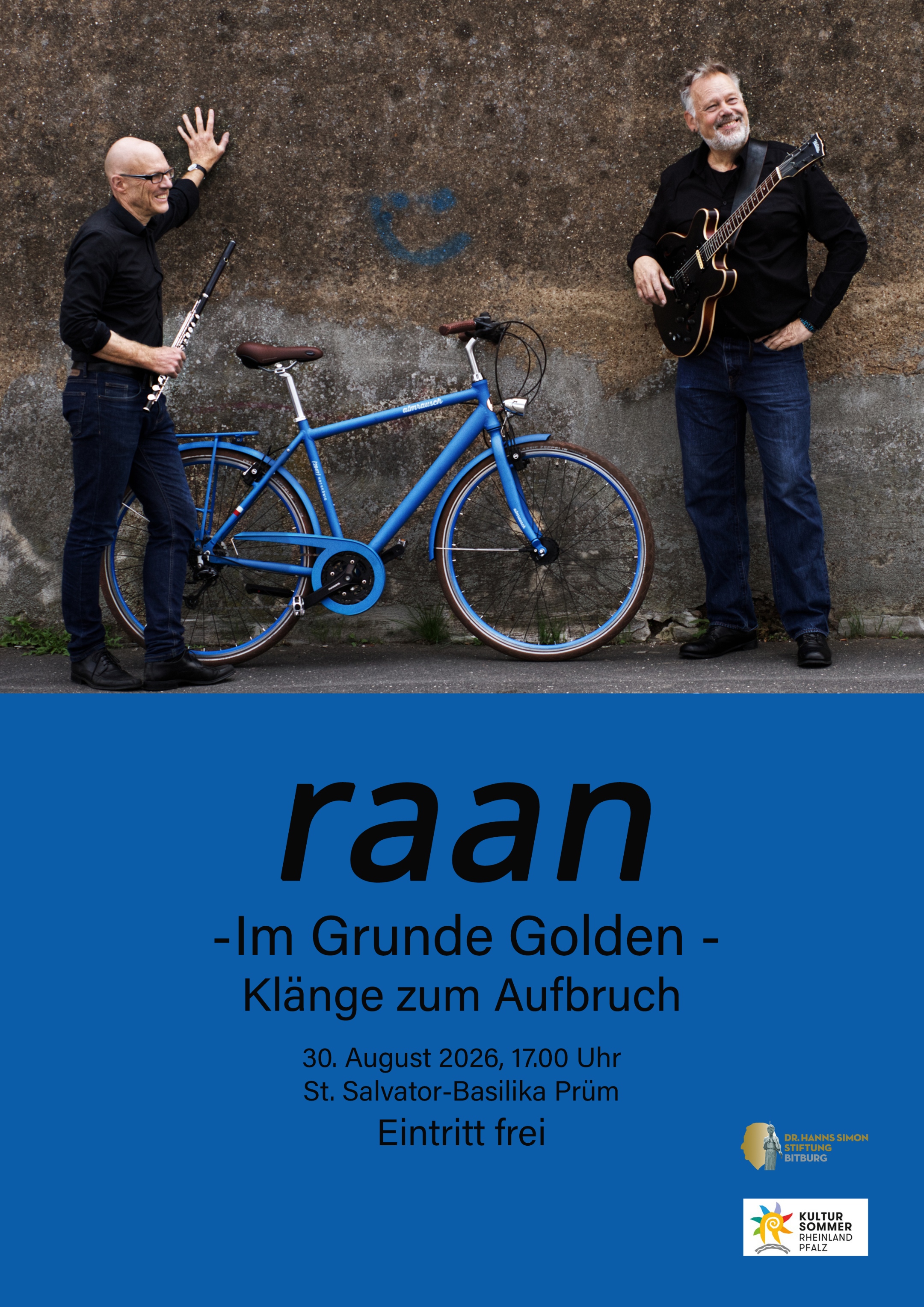 Plakat Konzert raan Prüm 30.8.2026