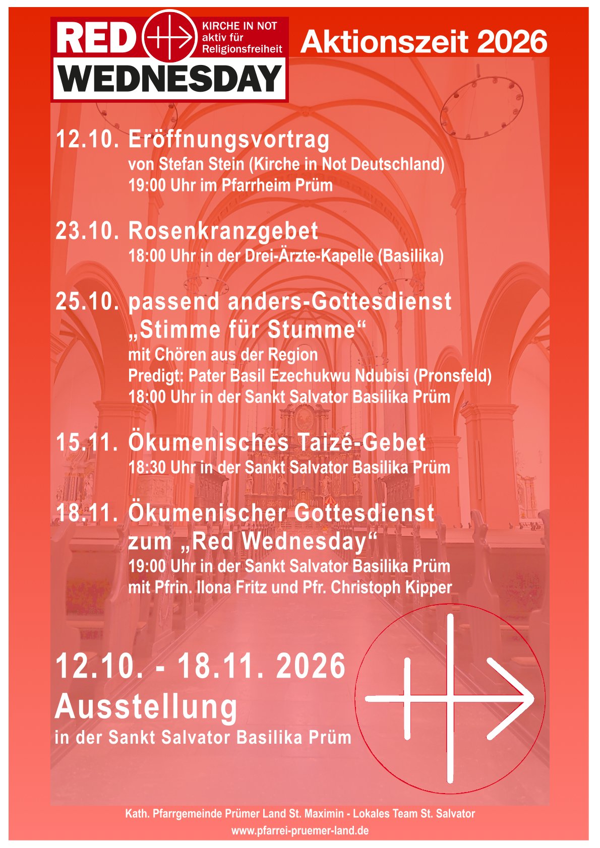 Plakat Red Wednesday
