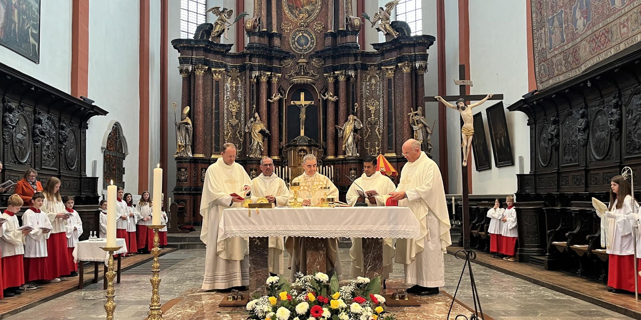 Pruem_Jubiläum_Basilika_MFischer2025 (c) Michael Fischer Bistum Trier Pruem_Jubiläum_Basilika_MFischer2025