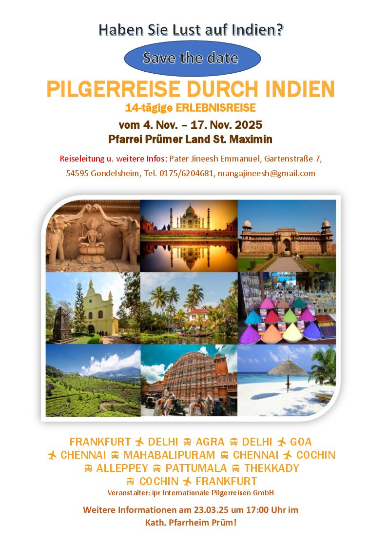 Travel to India Neu
