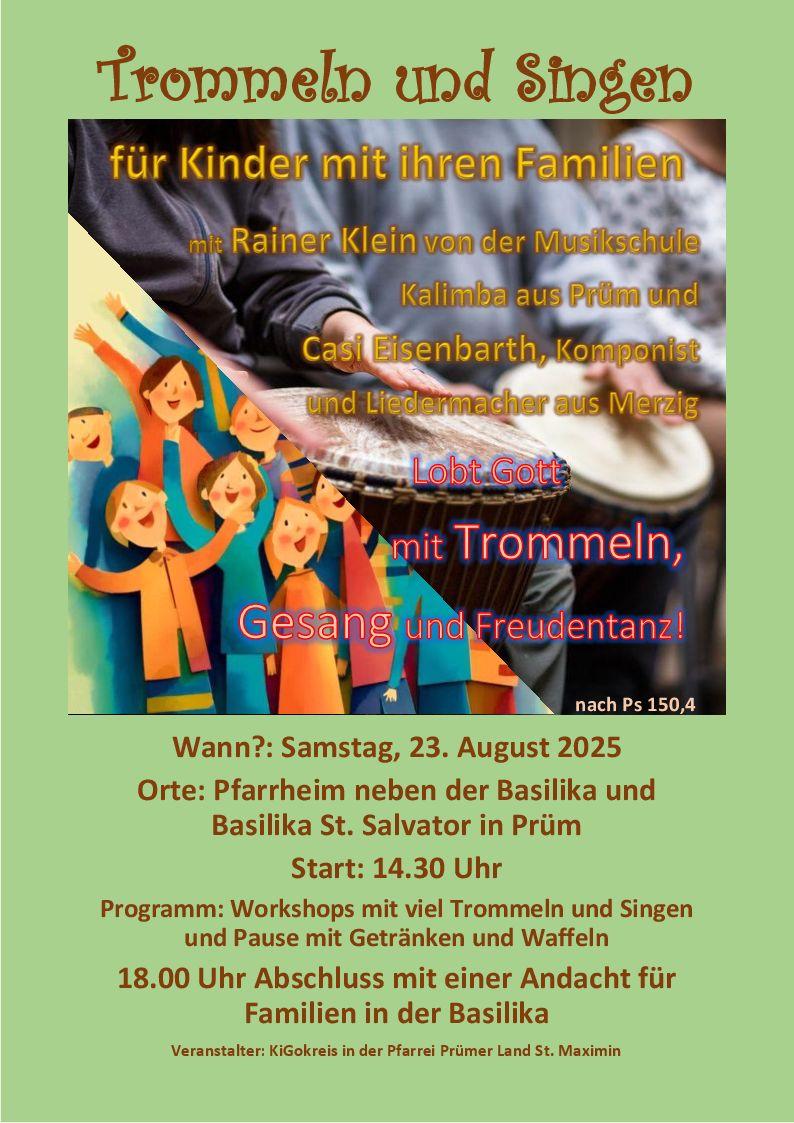 Trommeln und Singen 2025