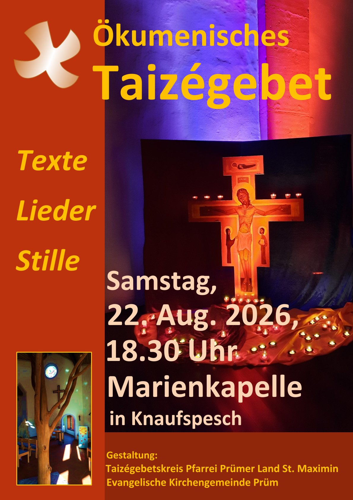 Plakat Taizégebet August 2026