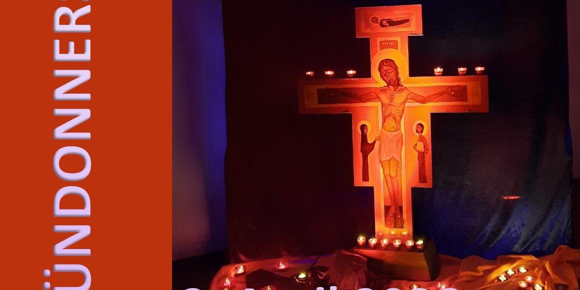 Plakat taizégebet Gründonnerstag 2026