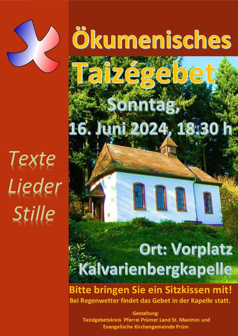 Taizégebet Kalvarienbergkapelle 2024