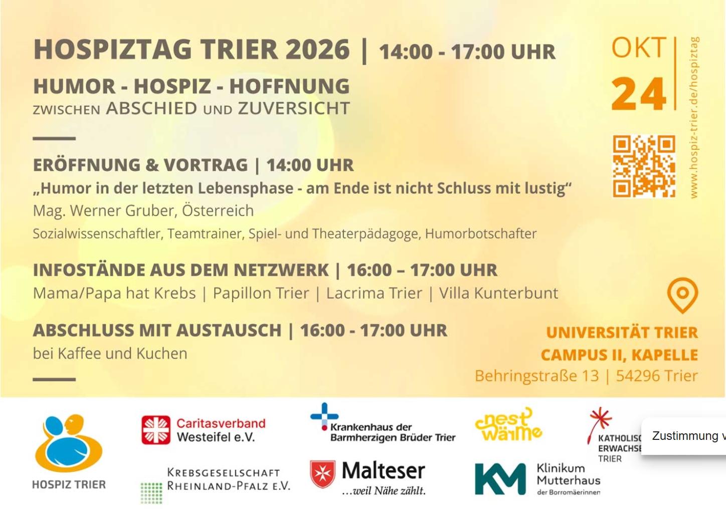 Hospiztag 2026 (c) Hospiz Trier Hospiztag Trier